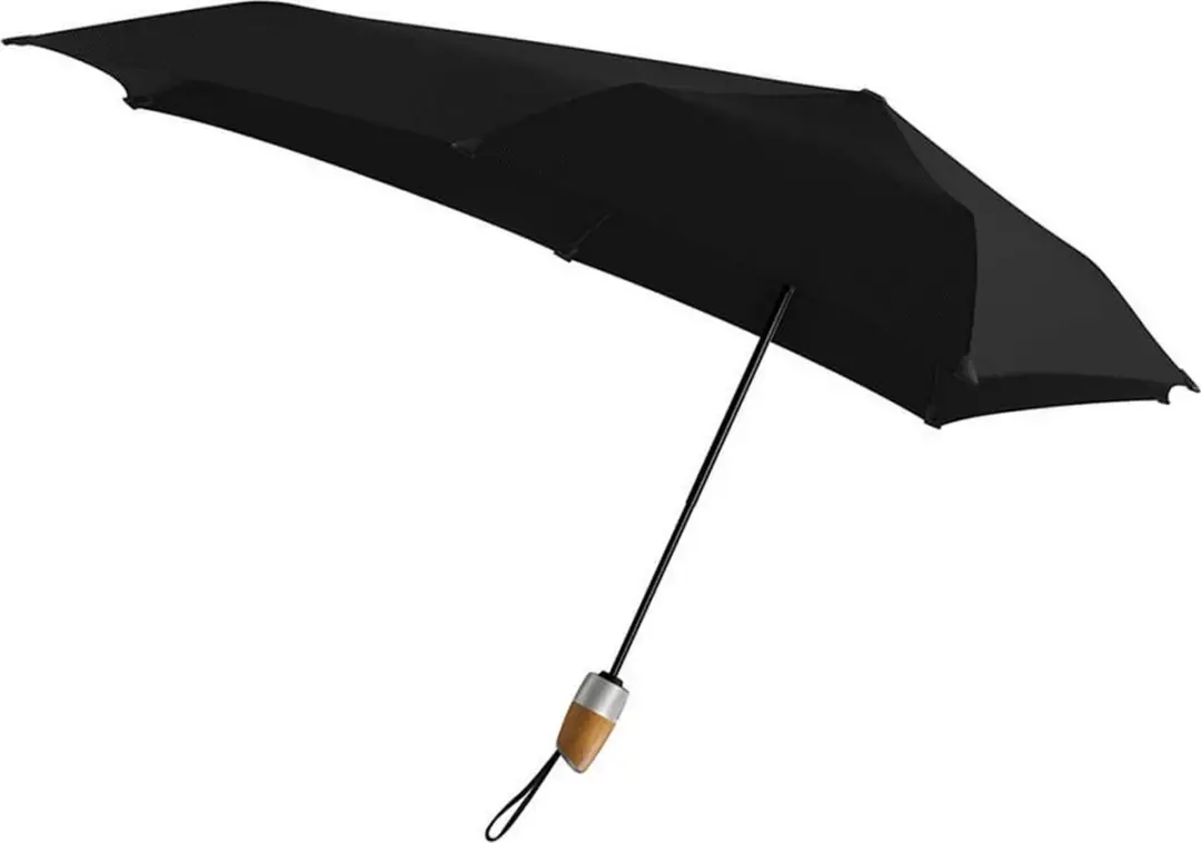 Senz Automatic Deluxe Stormparaplu - Ø91cm - Pure Black - afbeelding 6 van 6