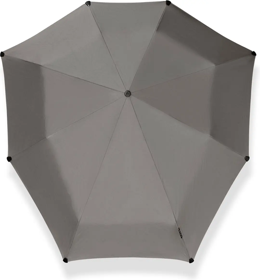 Senz Automatic Opvouwbare Stormparaplu - Ø91cm - Silk Grey - afbeelding 6 van 6