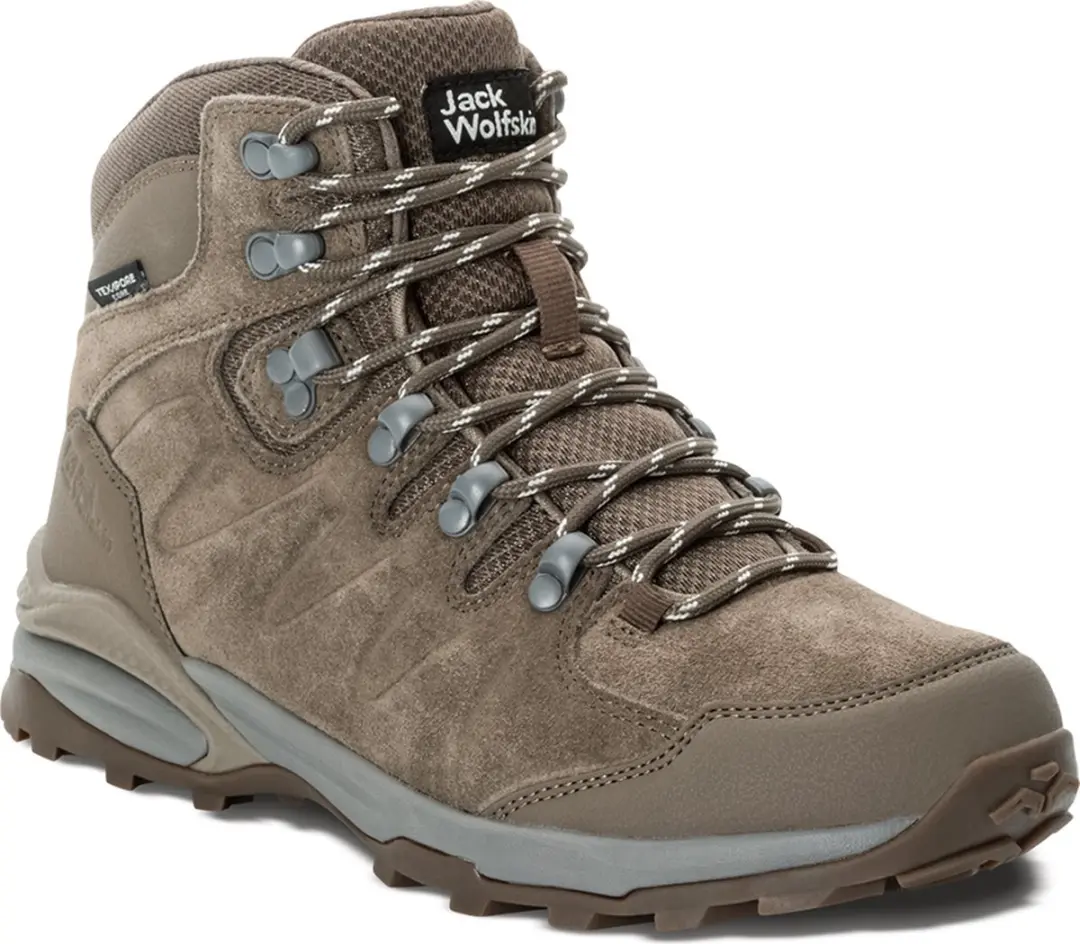 Jack Wolfskin REFUGIO TEXAPORE MID W Dames Wandelschoenen - chestnut - Maat 38