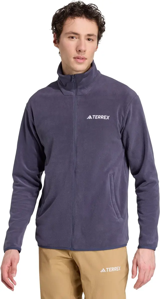 adidas Terrex Multi Essentials Fleece Jack - Blauw