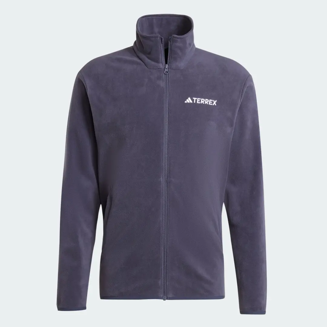 adidas Terrex Multi Essentials Fleece Jack - Blauw - afbeelding 4 van 6