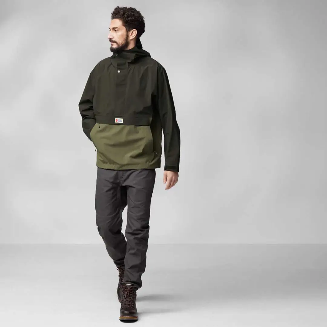 Fjallraven Vardag Hydratic Jas Heren Hardshell Jas Deep Forest-Laurel Green L