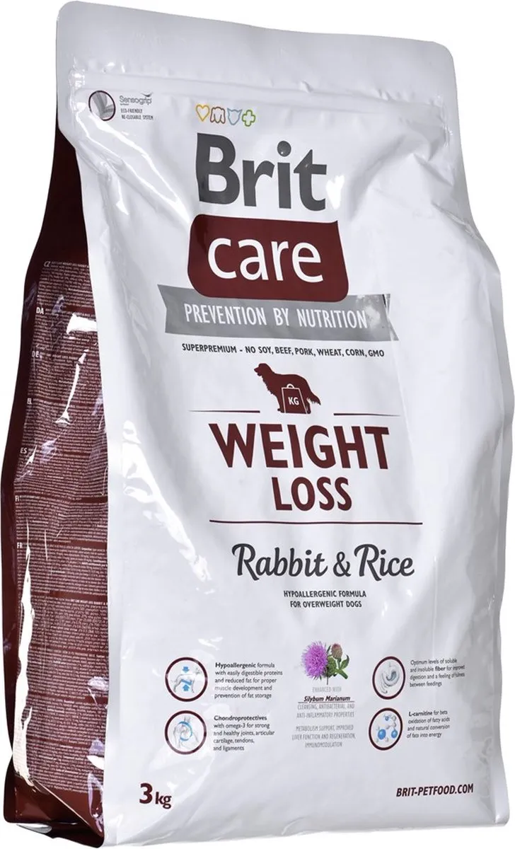 Brit Care Weight Loss Konijn & Rijst 3kg