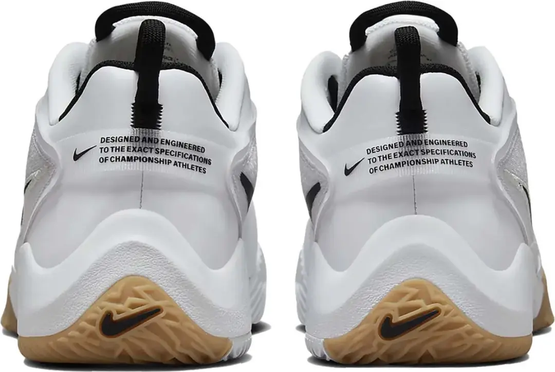 Nike Air Zoom HyperAce 3 Indoor Sneakers Dames - Wit/Zwart - afbeelding 3 van 6