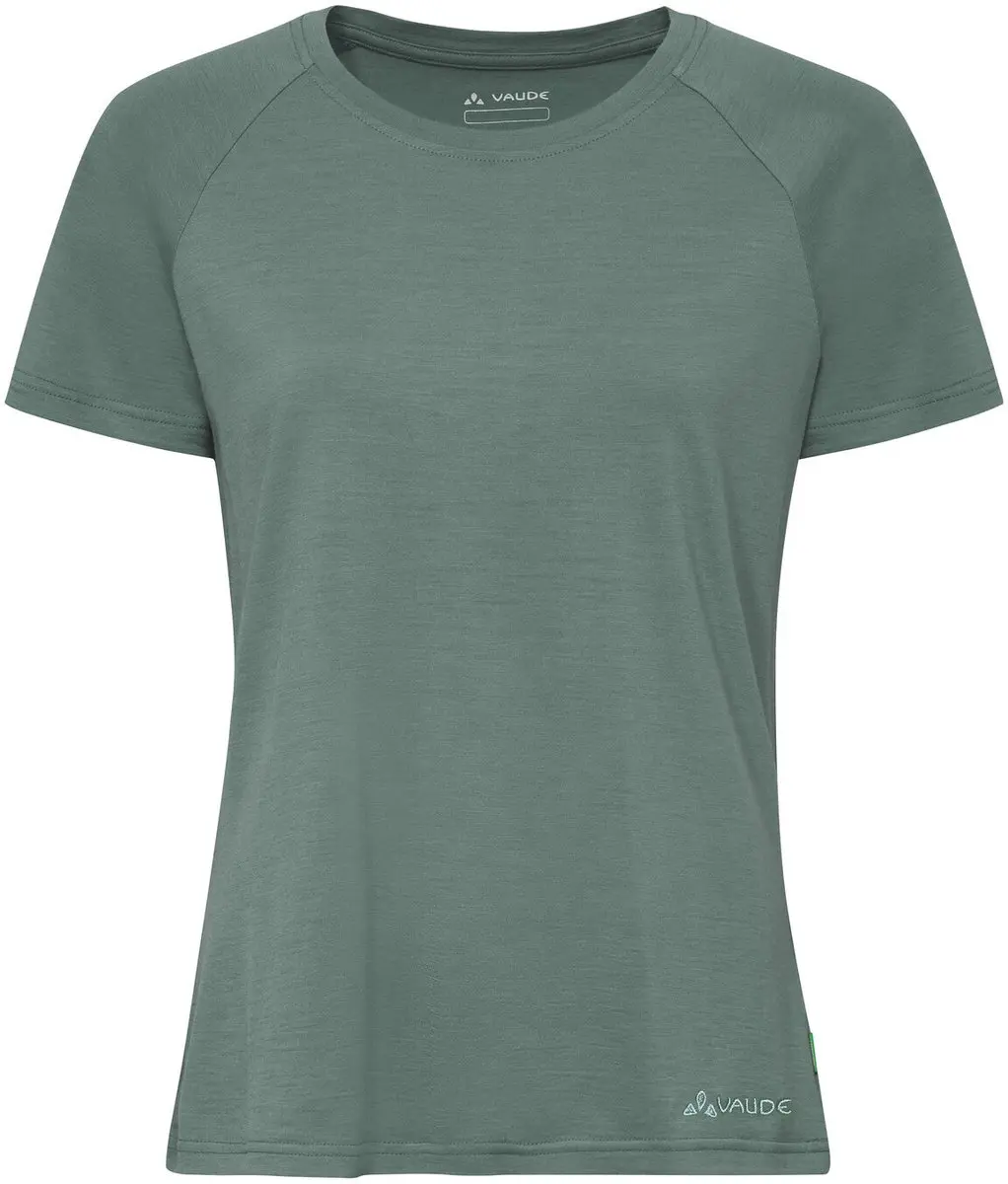 VAUDE Essentiel wollen T-shirt, functioneel shirt, dames outdoor sport-t-shirt.