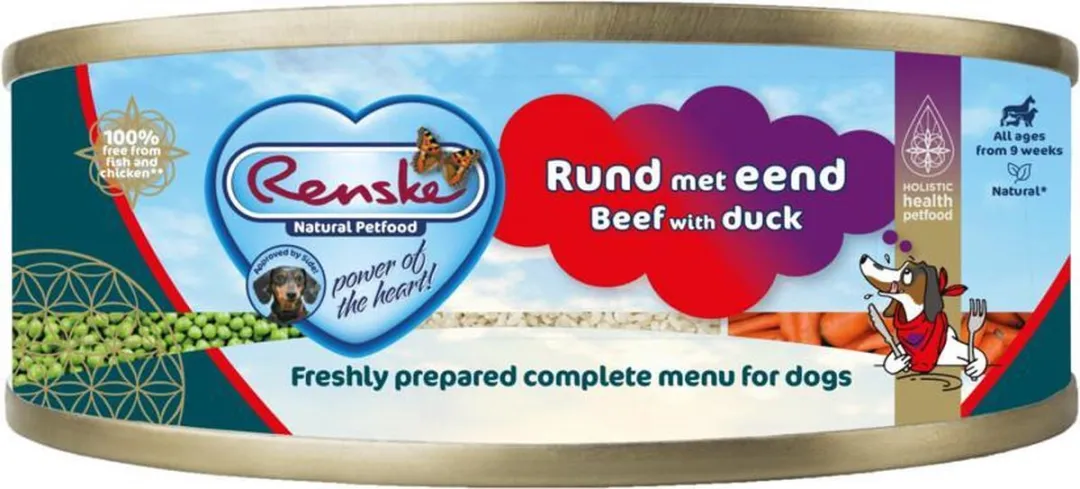 Renske Blik Vers Gestoomd Complete Menu Rund - Eend 24x