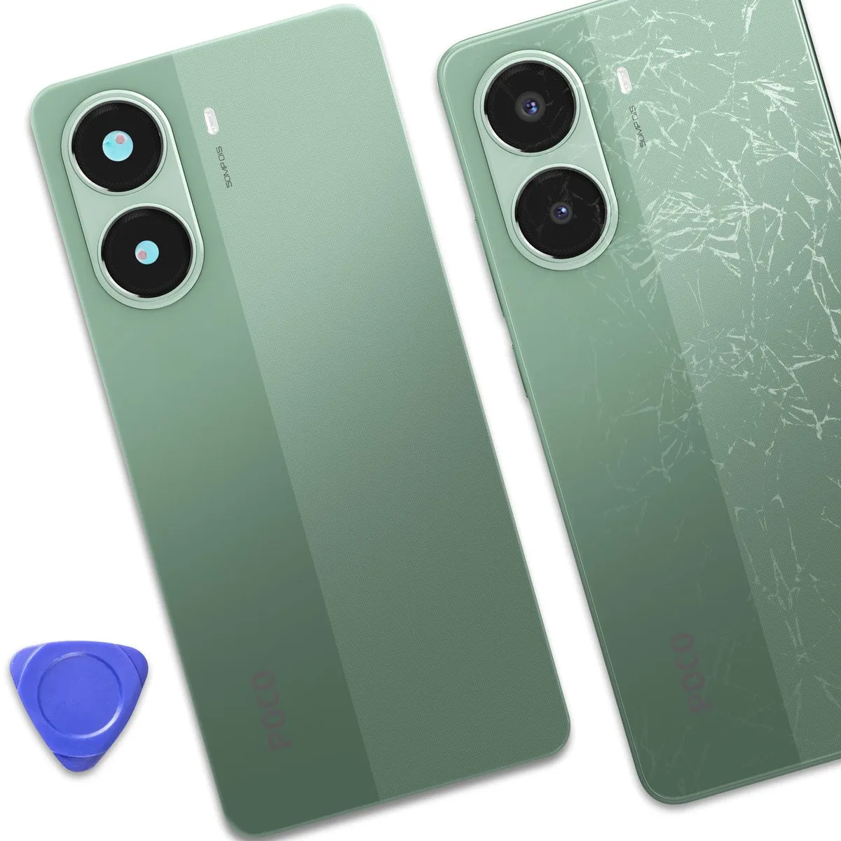 Xiaomi Poco X7 Pro Batterijdeksel - Groen