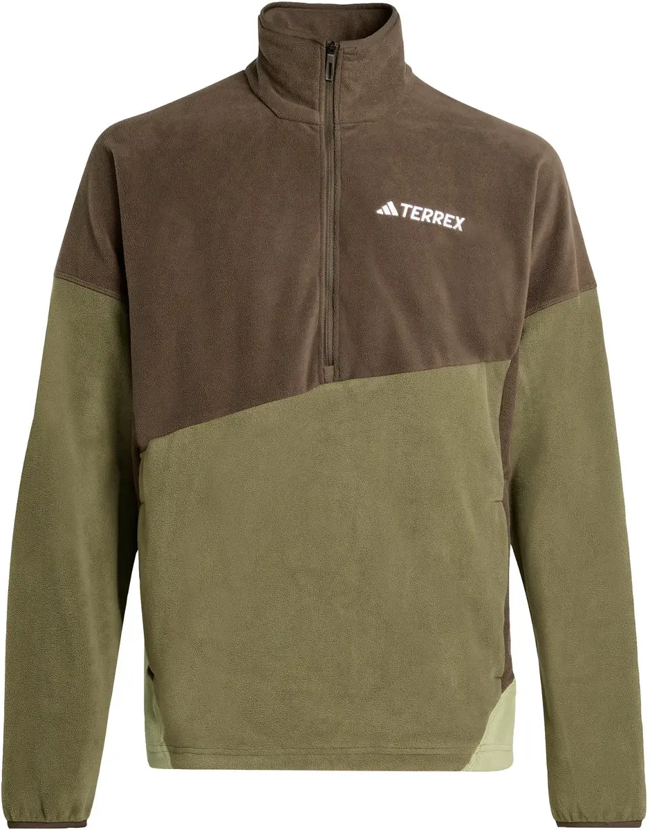 adidas Terrex Multi Climawarm Fleece Anorak - Groen - afbeelding 4 van 6