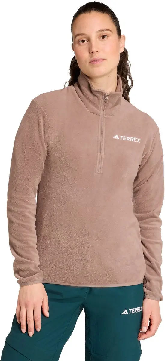 adidas Terrex Multi Essentials Fleece Jack Dames - Bruin