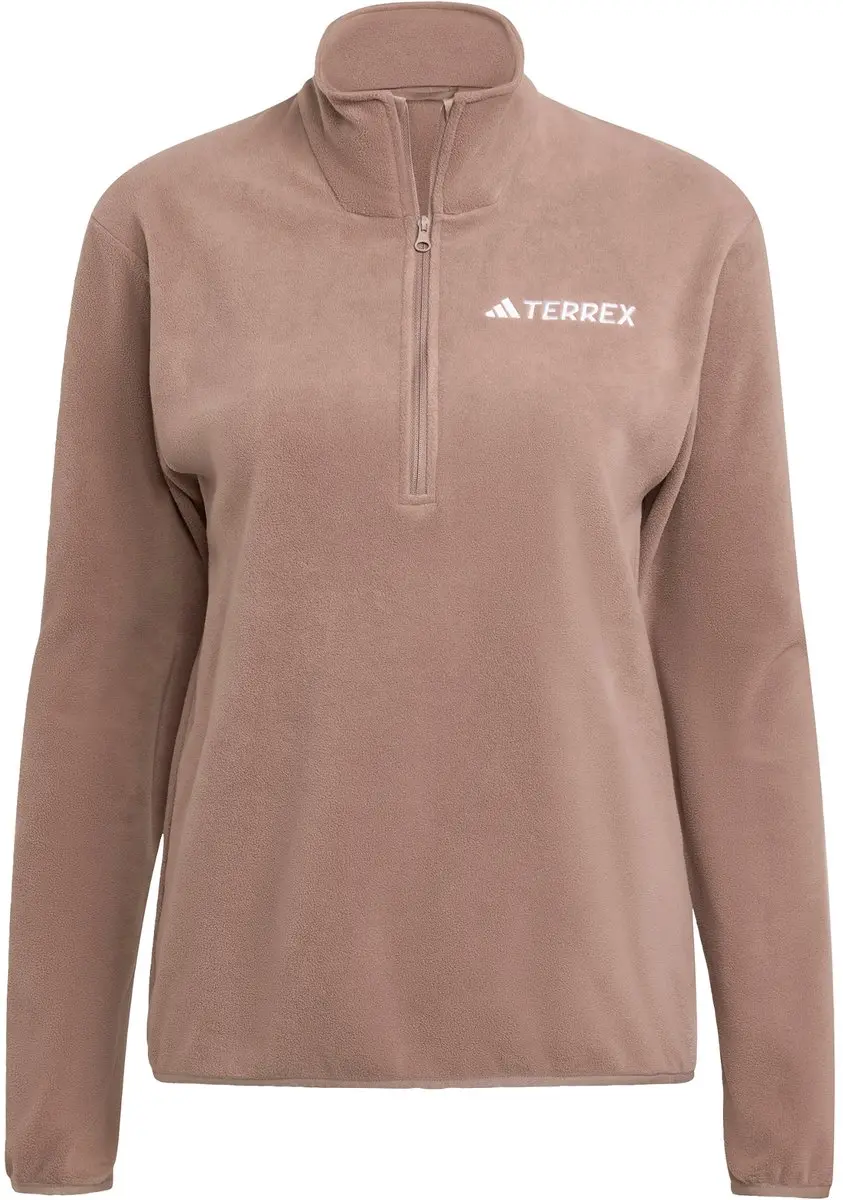 adidas Terrex Multi Essentials Fleece Jack Dames - Bruin - afbeelding 5 van 6
