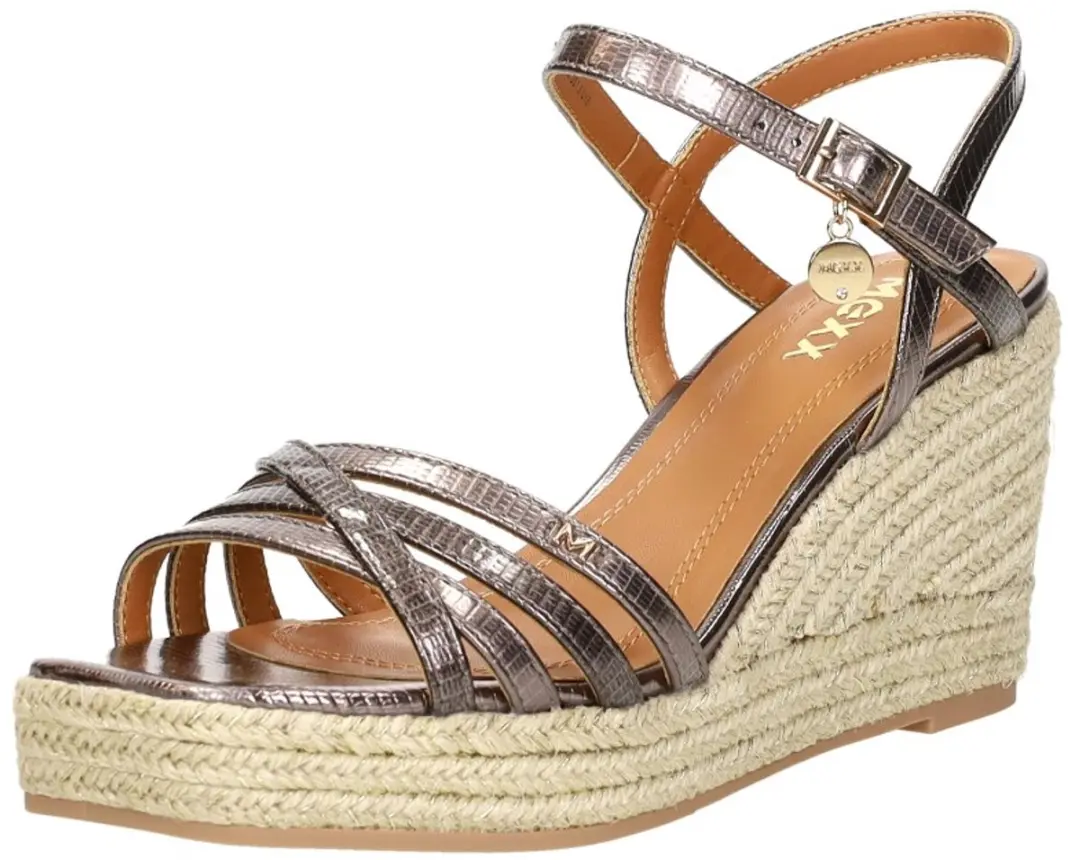 Mexx Noemi Touwzool Sandalen - Brons - Maat 36 - afbeelding 4 van 6