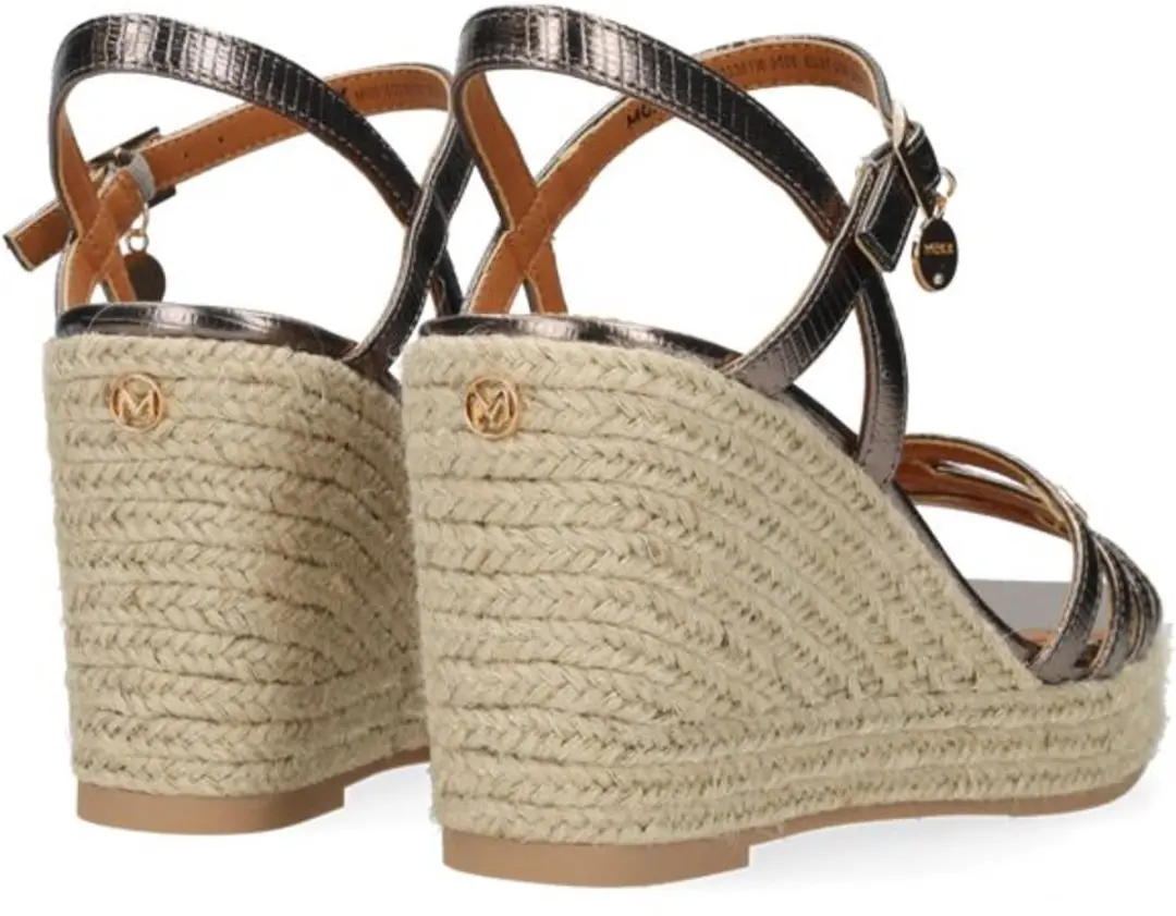 Mexx Noemi Touwzool Sandalen - Brons - Maat 36 - afbeelding 5 van 6
