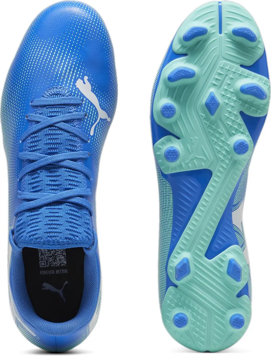 PUMA Future 7 Play FG/AG Voetbalschoenen - Blauw - afbeelding 5 van 6