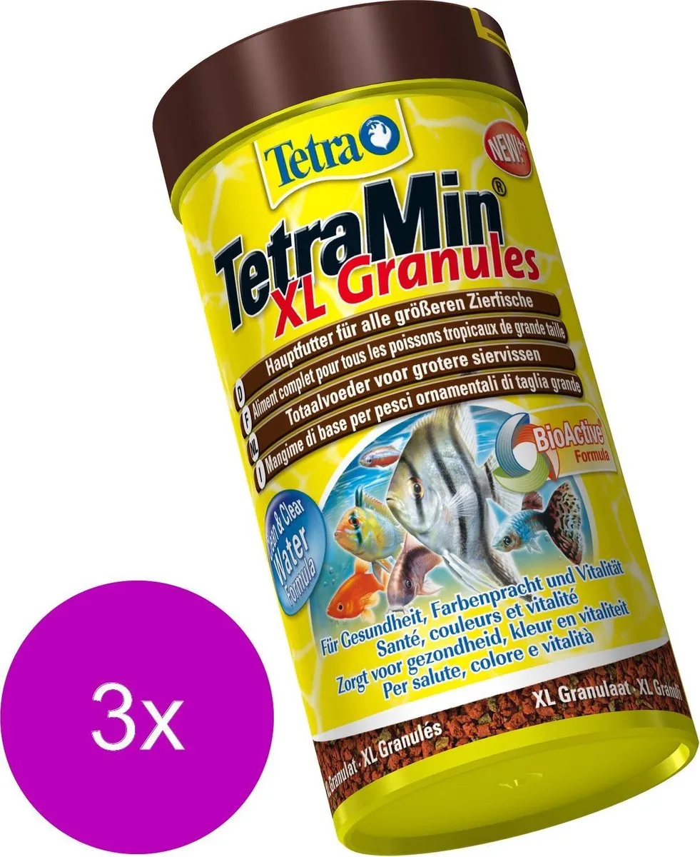 Tetra Tetramin XL Granules Vissenvoer - 3x250ml