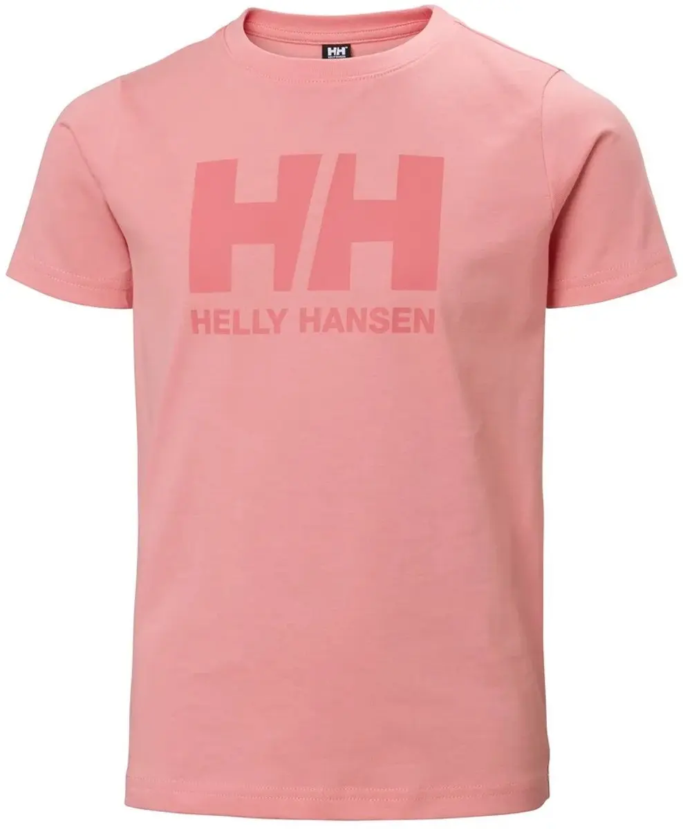 Helly Hansen Logo Kinder T-shirt - Coral Almond - 11 jaar - afbeelding 3 van 3