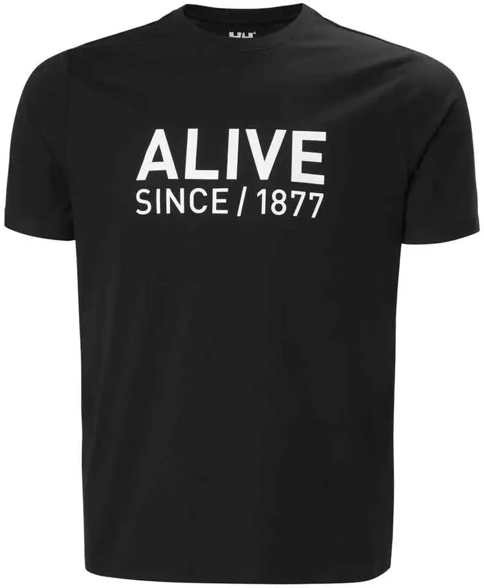 Helly Hansen Core Graphic 2.0 T-shirt - Zwart - XXL - afbeelding 3 van 4