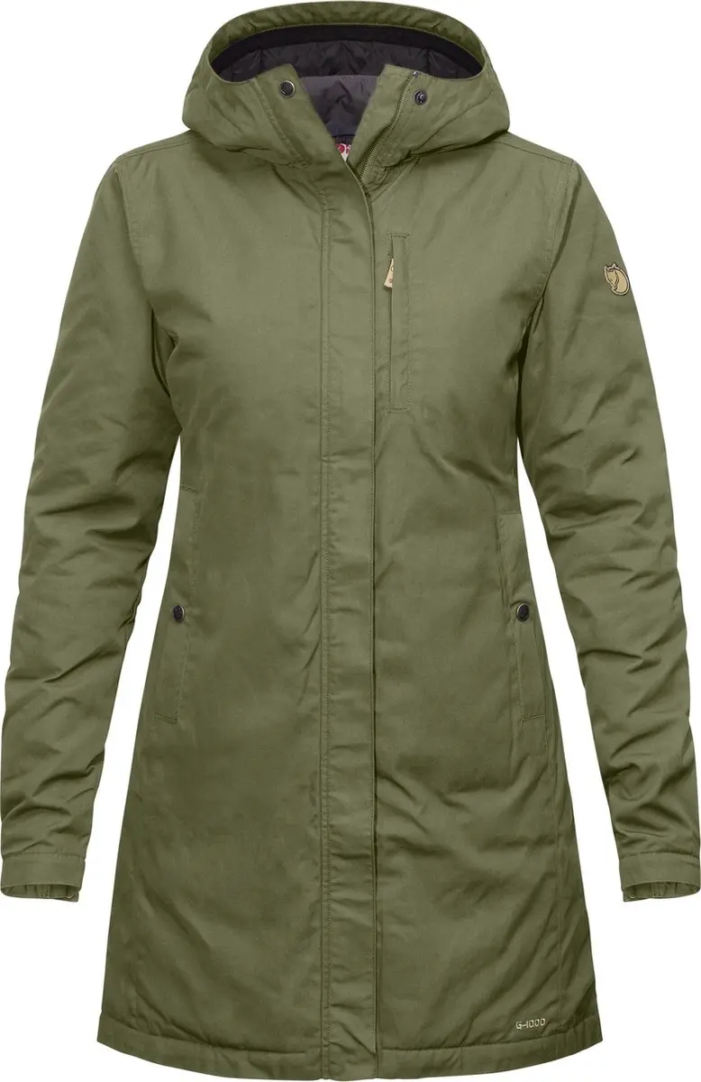 Fjallraven Kiruna Padded Parka W Dames Outdoorjas - Maat XL