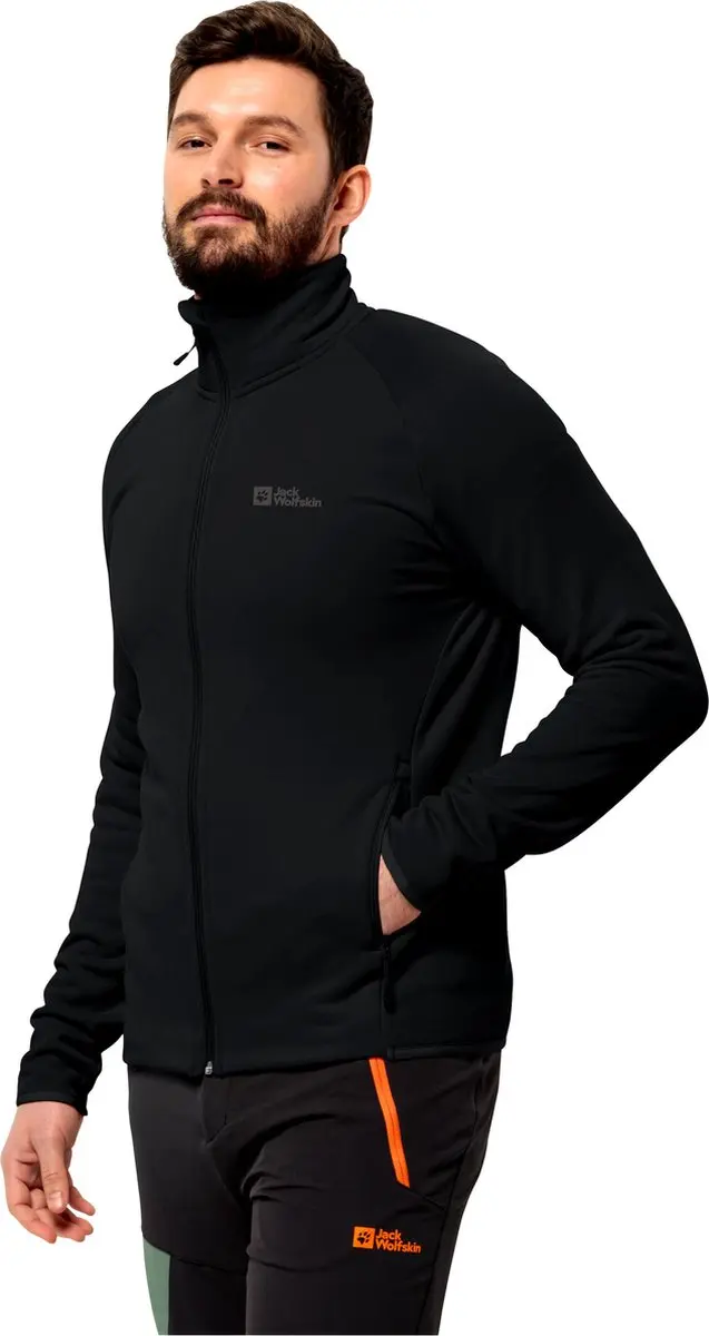 Jack Wolfskin BAISELBERG FZ M Heren Outdoorjas - black - Maat XL - afbeelding 3 van 5