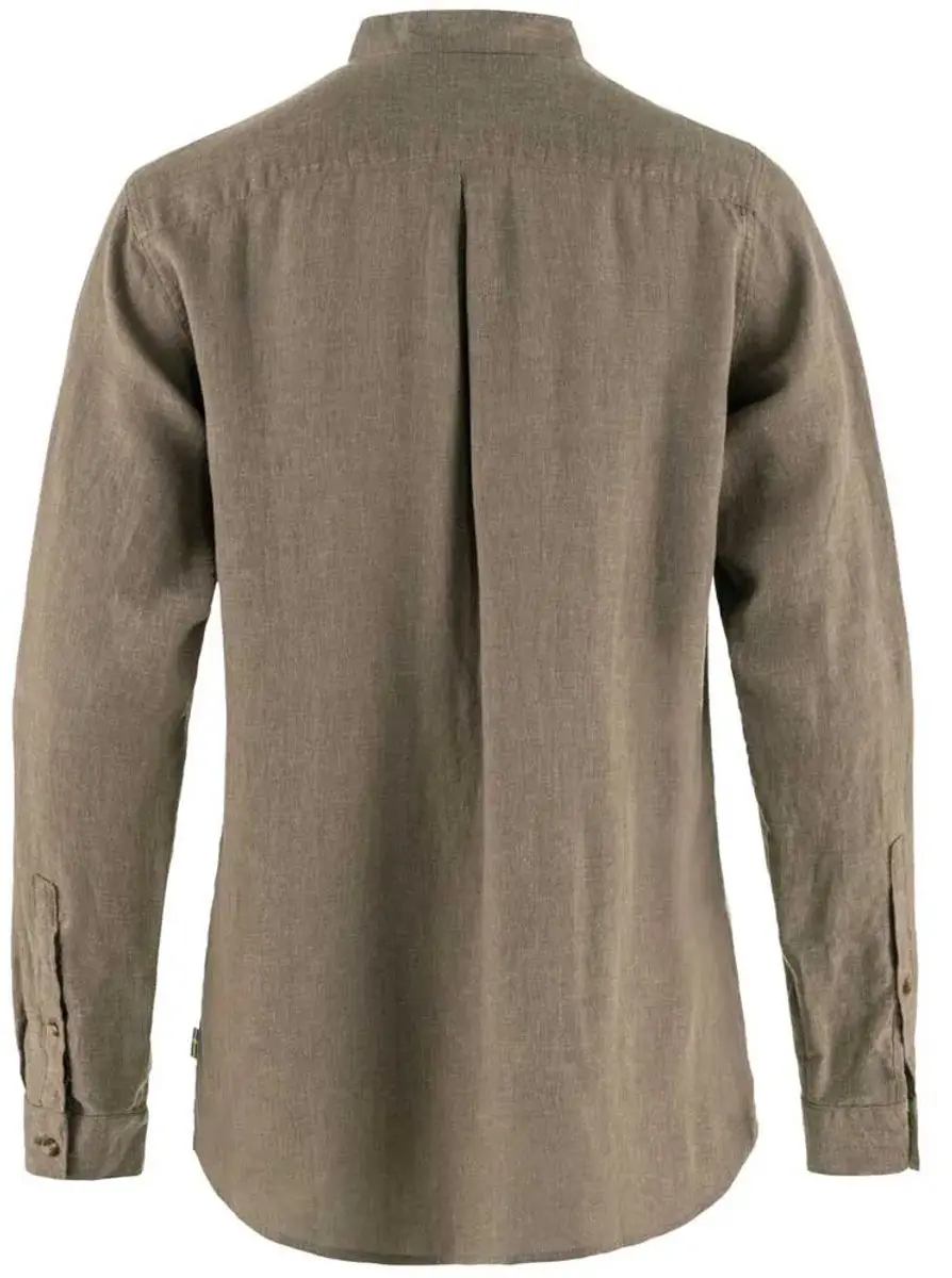 Fjällräven Övik Hemp Overhemd Dames - Suede Brown S - afbeelding 2 van 6