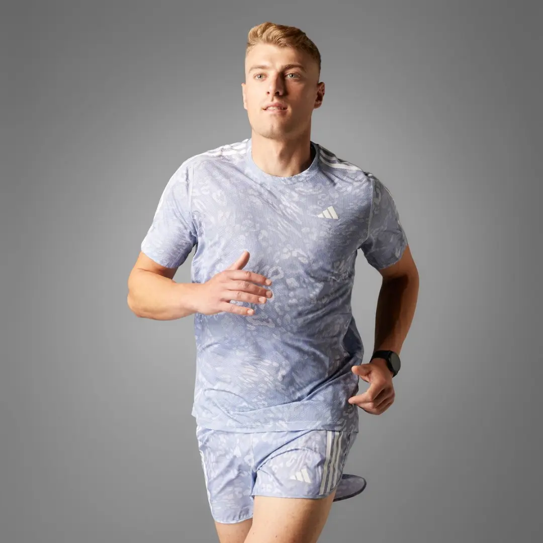 adidas Own the Run Climacool 3-Stripes T-shirt - afbeelding 5 van 6