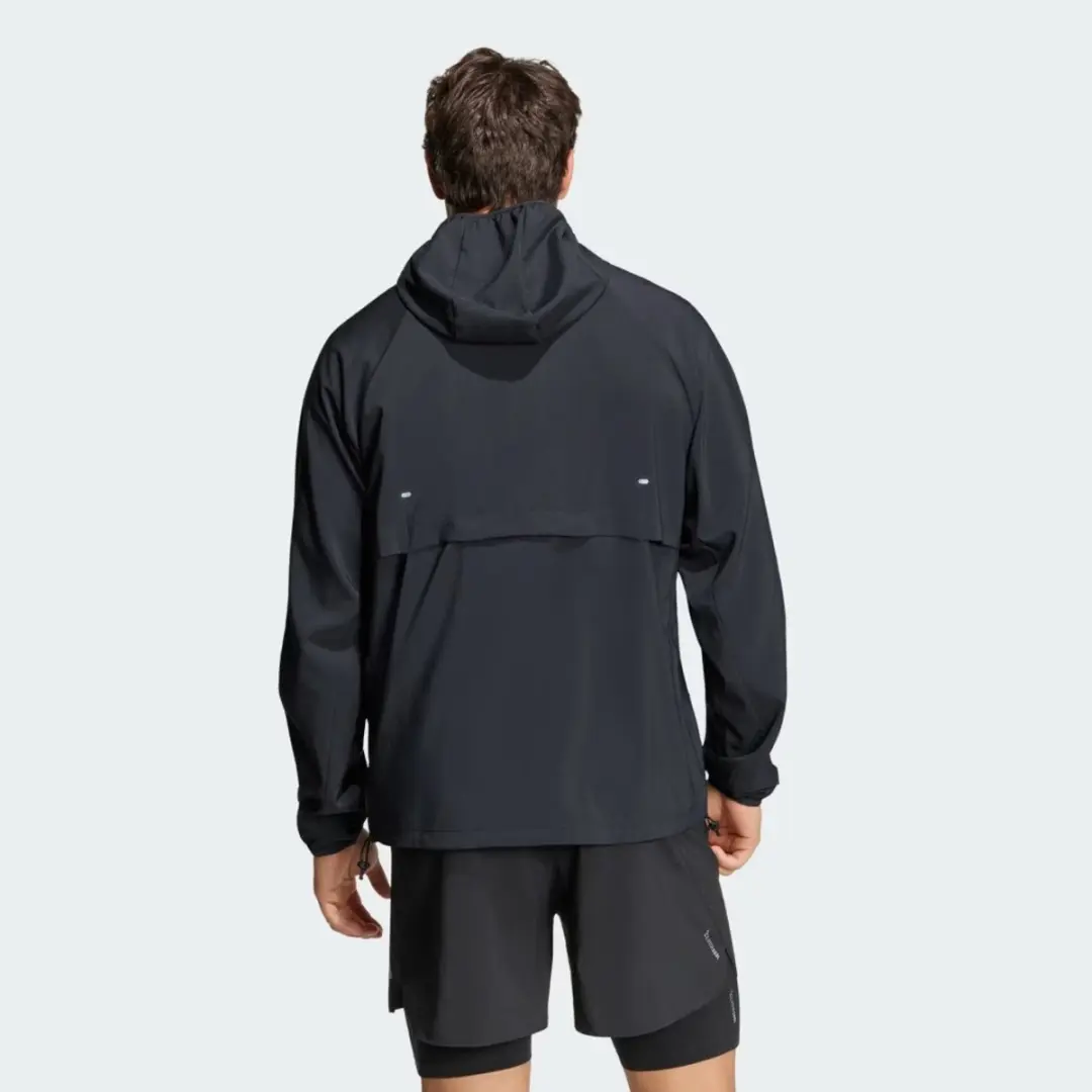adidas Essentials Ritsjack met Capuchon - Zwart - M - afbeelding 2 van 6