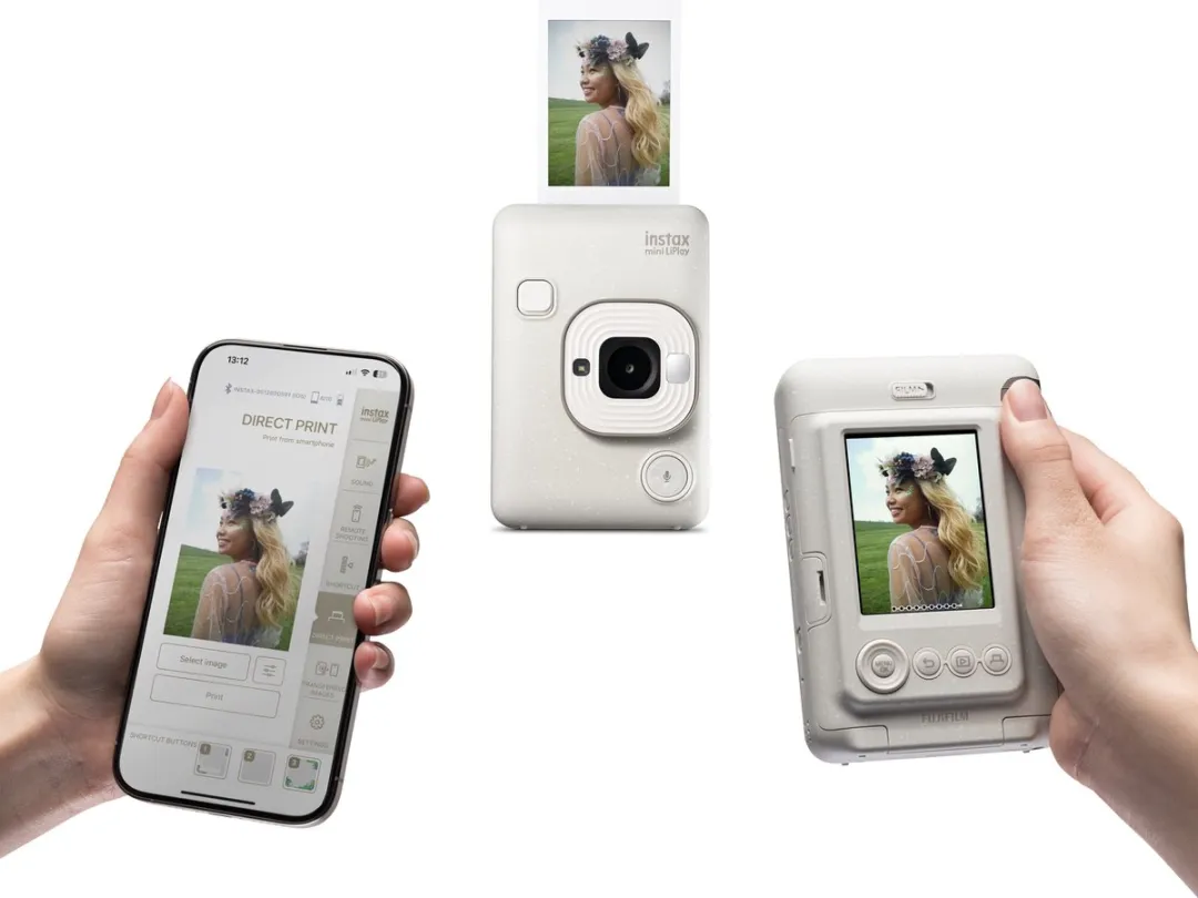 FUJIFILM instax mini LiPlay Misty White