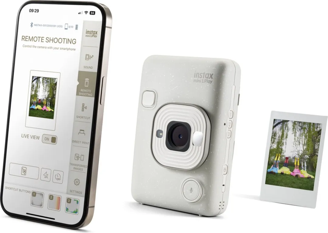 FUJIFILM instax mini LiPlay Misty White
