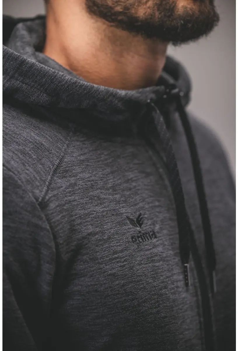 Erima Basic Fleece Jack - Zwart - L - afbeelding 4 van 5