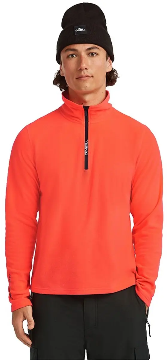O´neill Fwc Cruz Jack´s Polartec Fleece Met Halve Rits Oranje XL Man