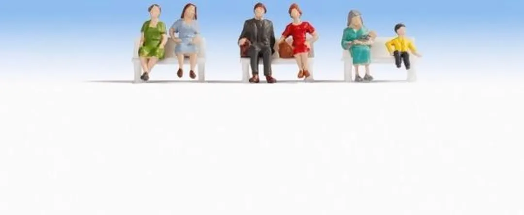 Noch Zittende Figuren Schaal H0 - Meerdere kleuren