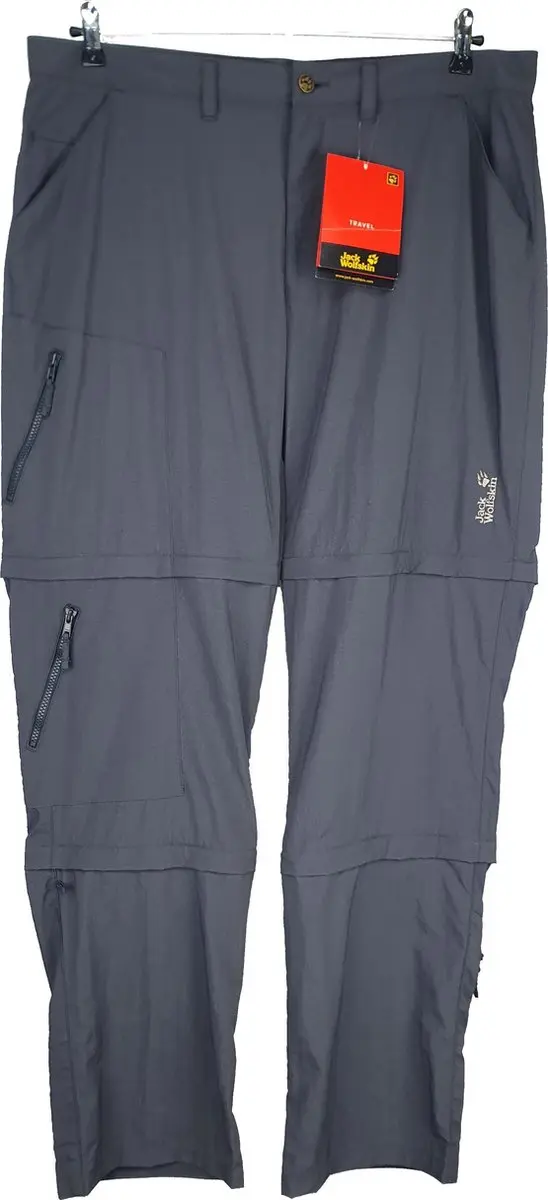Jack Wolfskin Heren Triple Zip De luxe Ebony Maat 58