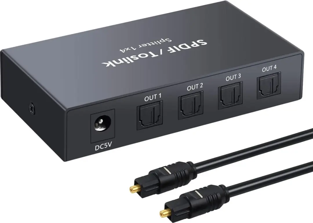 NÖRDIC Toslink Audio Splitter