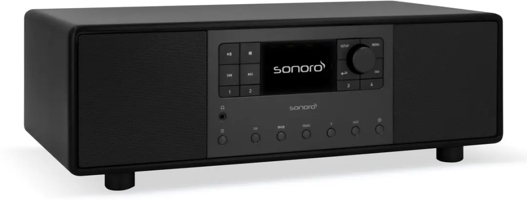 Sonoro Primus SO-3410-100-BB Internetradio - Zwart - afbeelding 3 van 6
