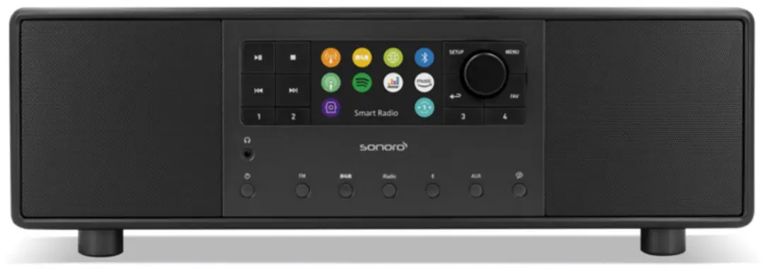 Sonoro Primus SO-3410-100-BB Internetradio - Zwart - afbeelding 5 van 6
