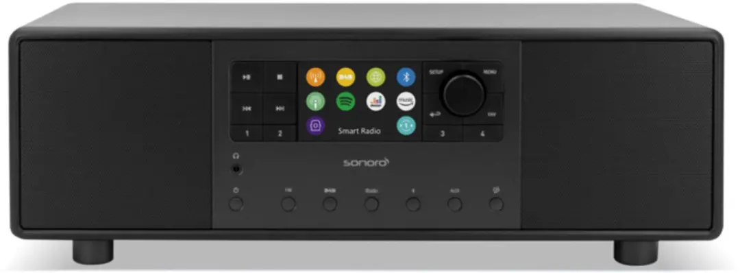 Sonoro Primus SO-3410-100-BB Internetradio - Zwart - afbeelding 4 van 6