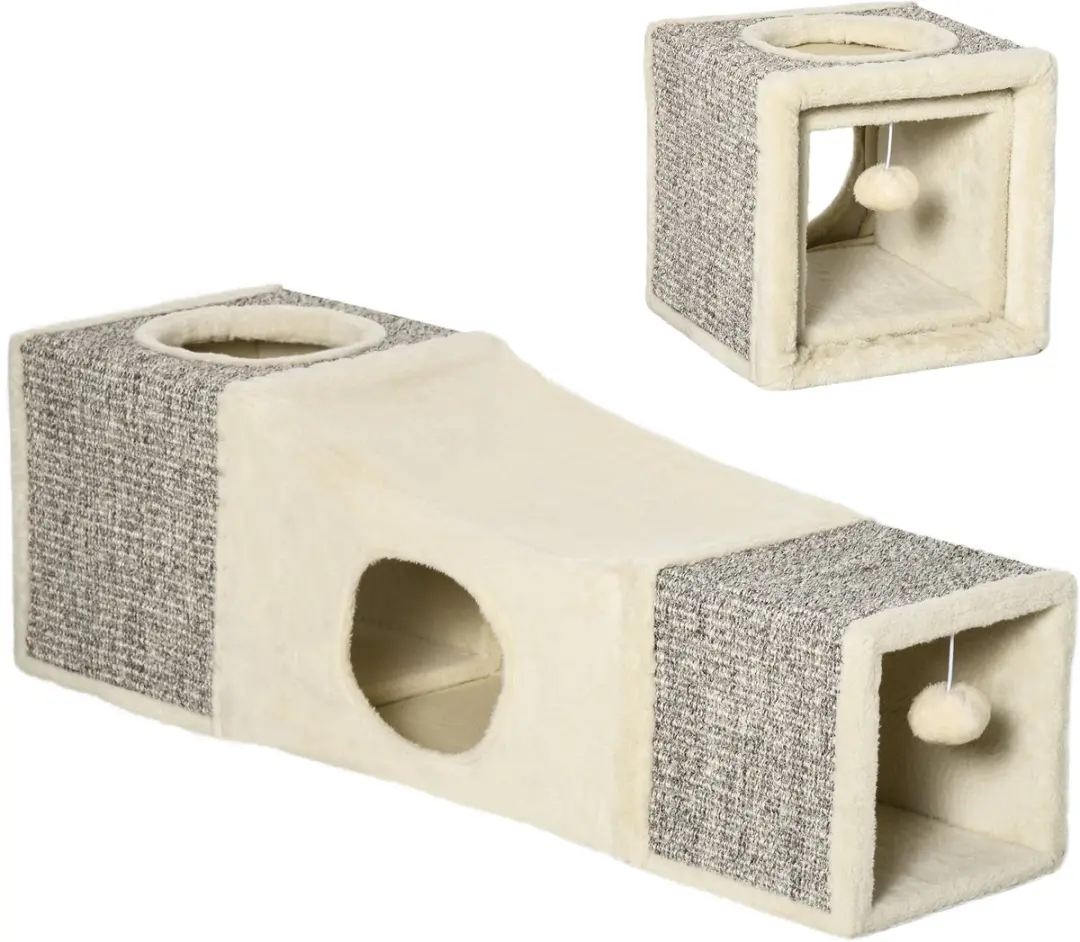 PawHut Katten Speeltunnel