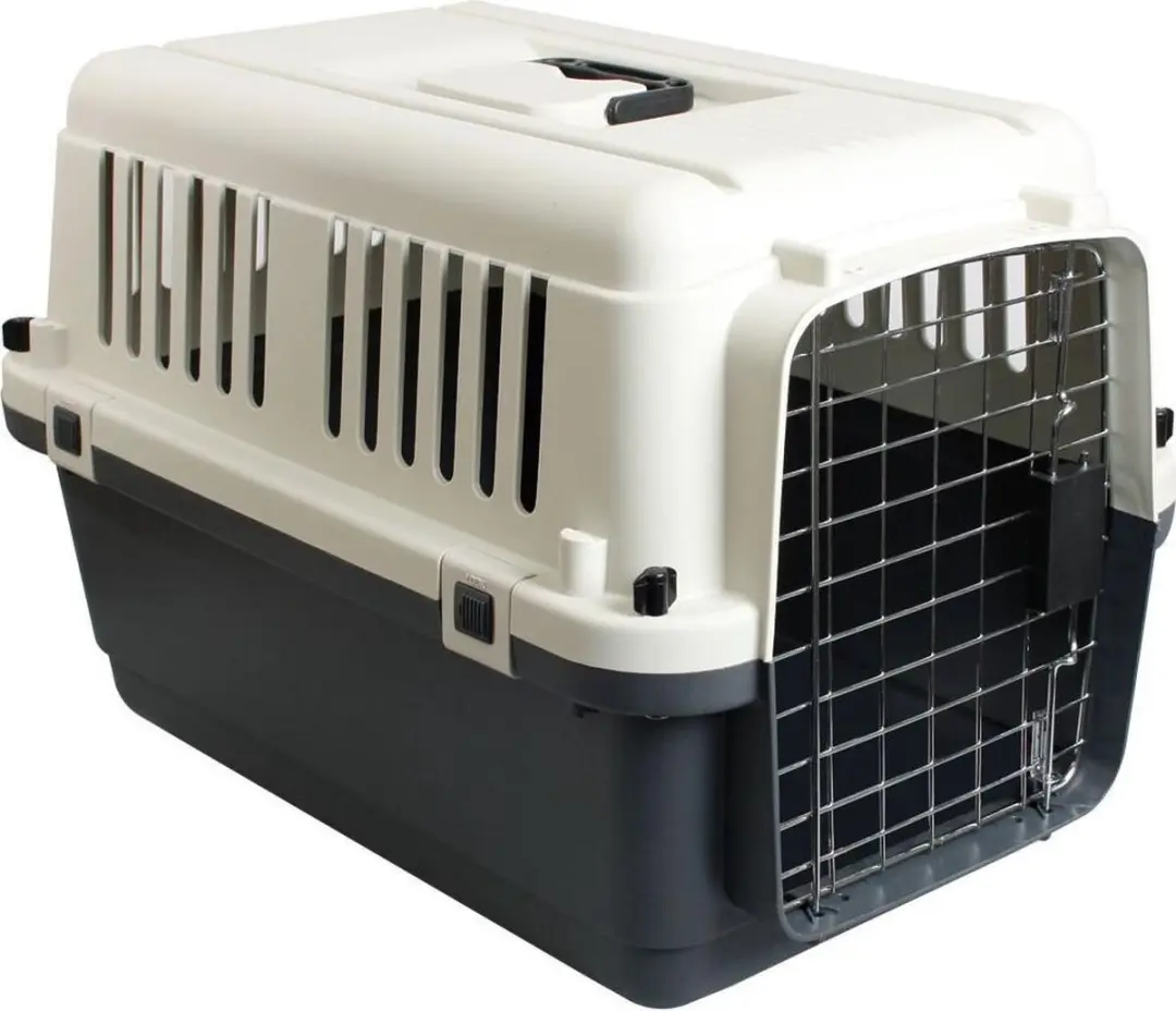 KARLIE Nomad Transportbox XS - 51x33,5x33cm - Grijs/Wit - afbeelding 2 van 3