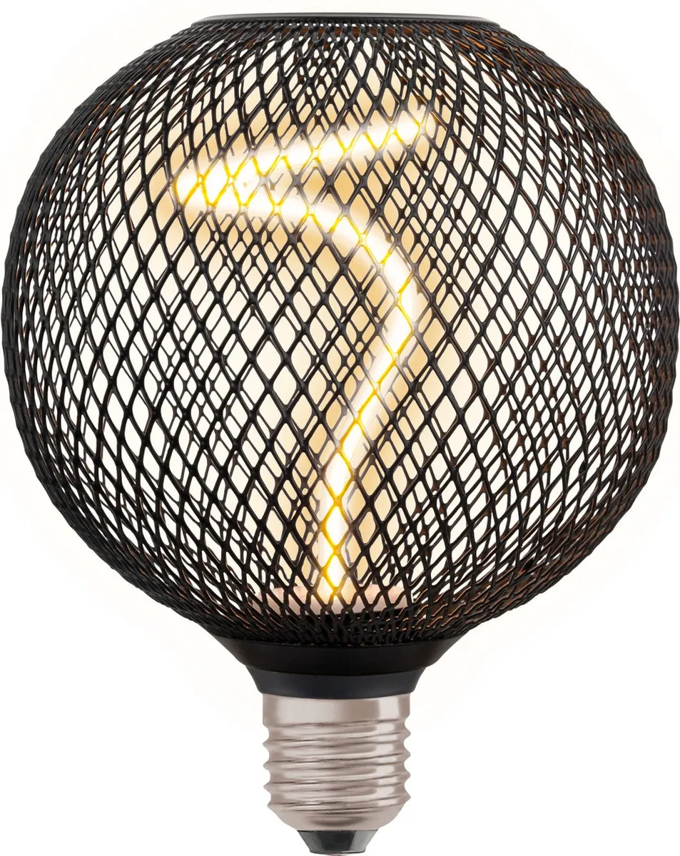 Osram LED Decor Globe 3.5W 1800K E27 - 130lm - Zwart - afbeelding 6 van 6