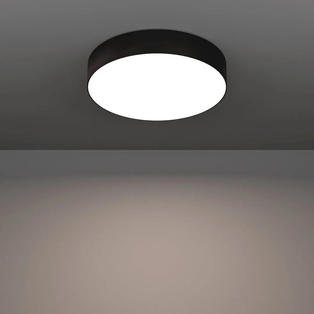 EGLO connect.z Gallizzi-Z Plafondlamp - Ø39cm - Zwart/Wit - RGB & Wit - Zigbee