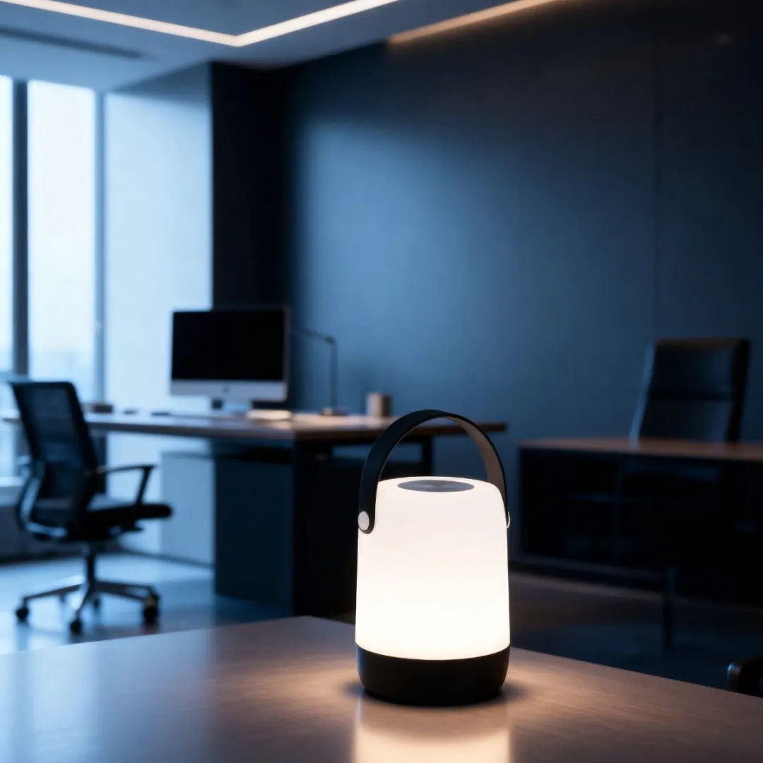 Grundig LED Nachtlamp USB-C Oplaadbaar Wit - Warm/Koel Wit