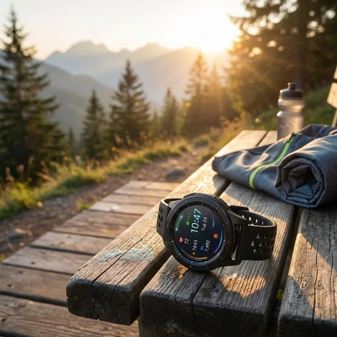 NUVEX Silicone Horlogeband 22mm - Zwart
