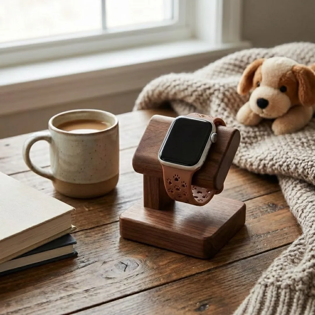 NUVEX Siliconen Horlogebandje Bruin - Apple Watch 38-42mm