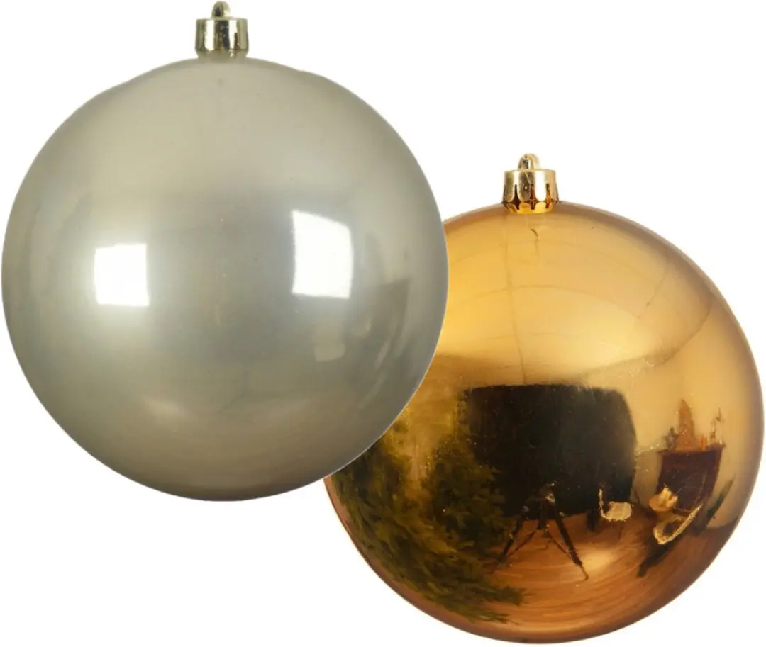 Grote decoratie kerstballen