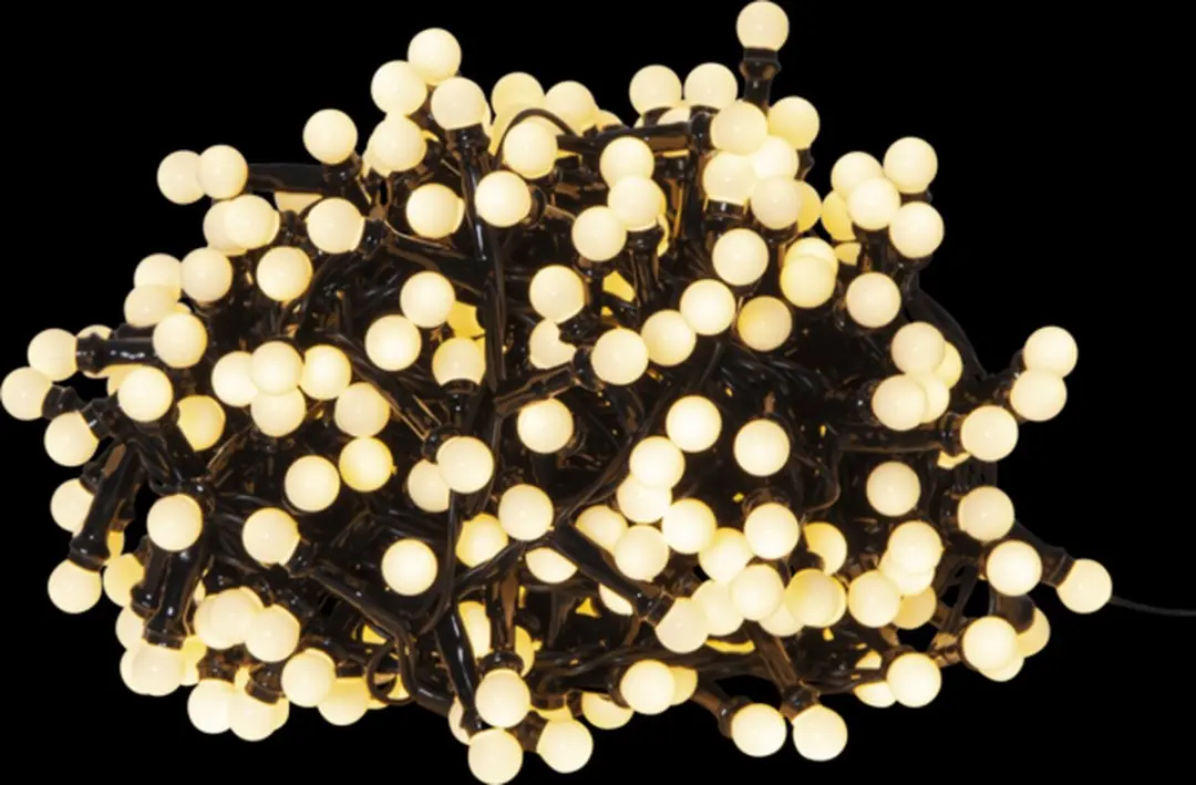 Star Trading Berry Mini LED Lichtketting 6m - 300 LED - Warm Wit - afbeelding 4 van 6