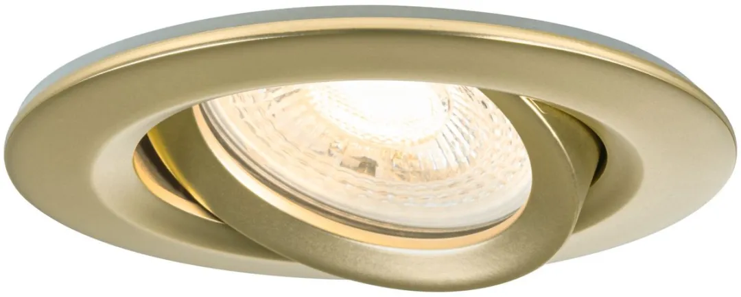 Paulmann Nova Plus Inbouwlamp 35W GU5.3/GU10 - Goud mat