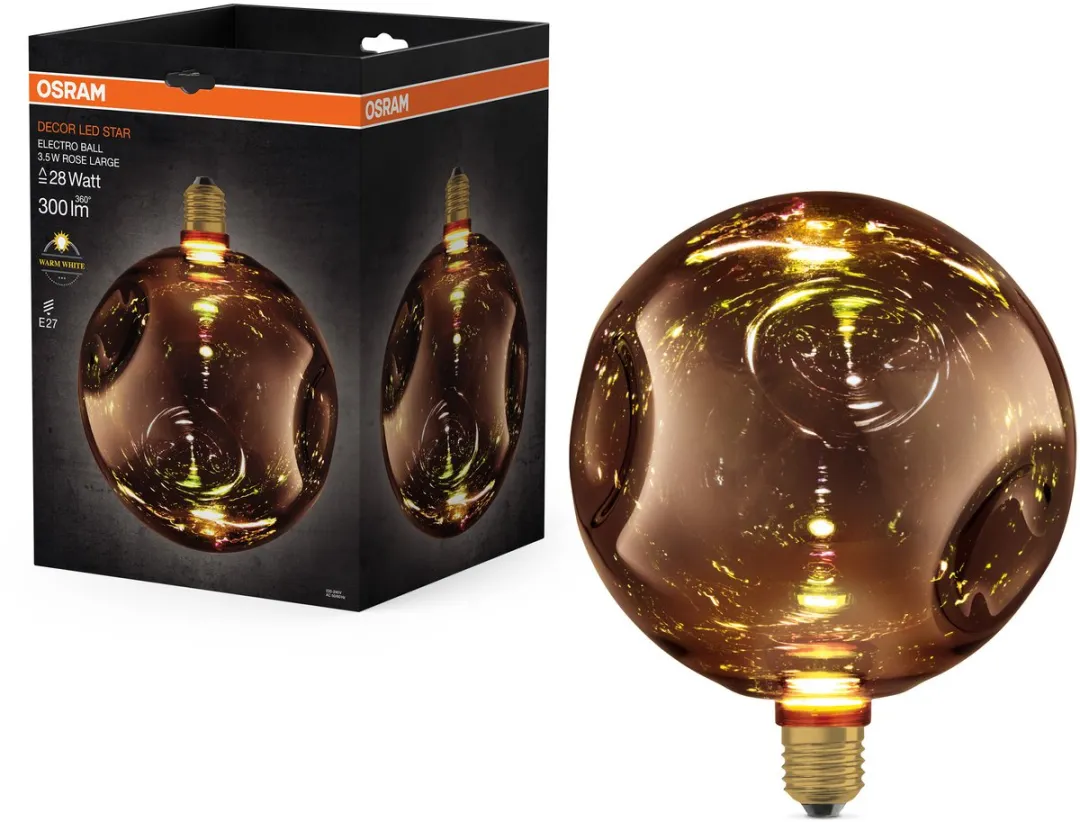 Osram Decor LED Lamp Electro Glass Mat - 2700K - Ø200cm