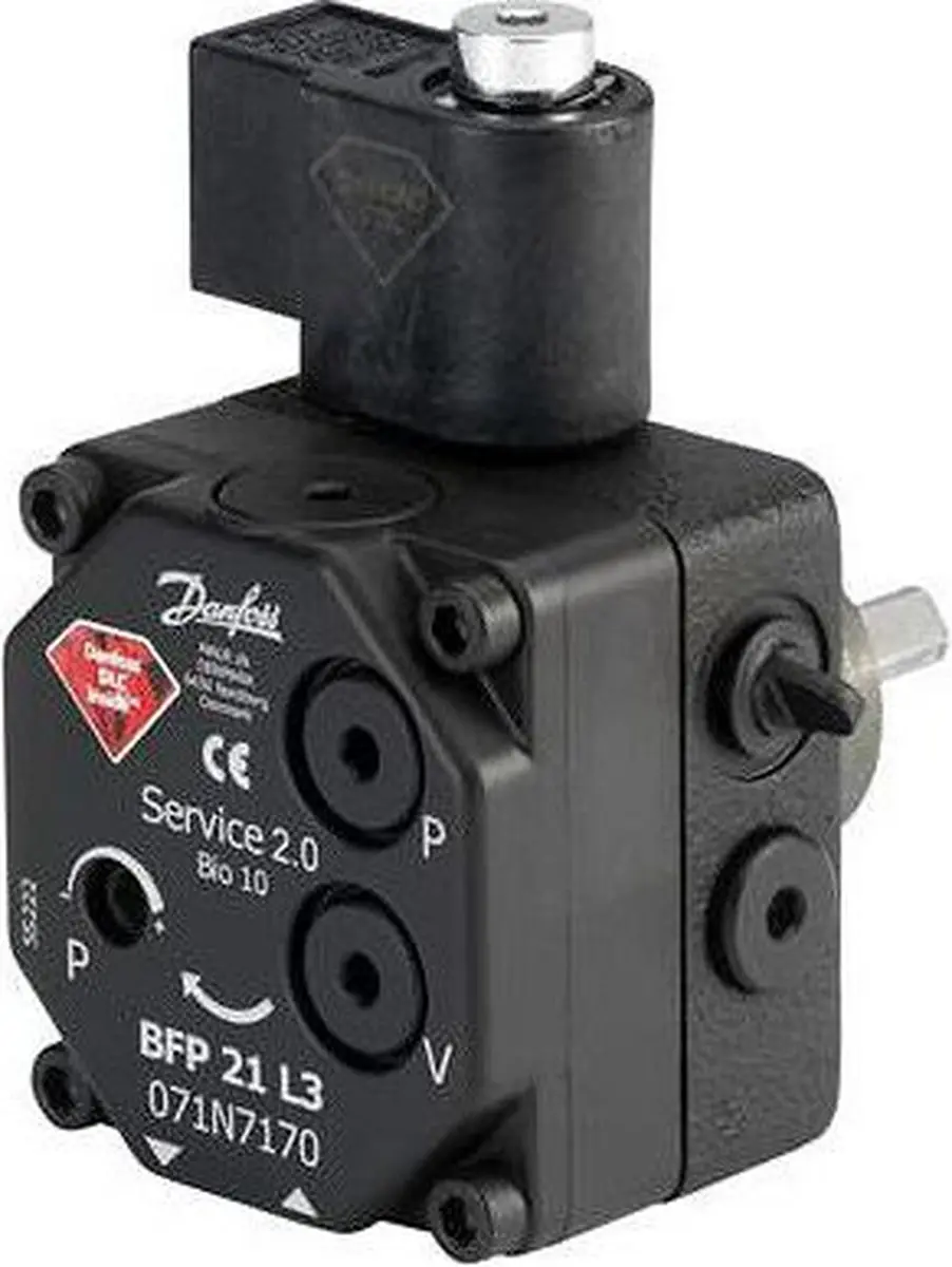 Danfoss BFP 21 L3 Oliebranderpomp 071N7170 - Zwart - afbeelding 2 van 2