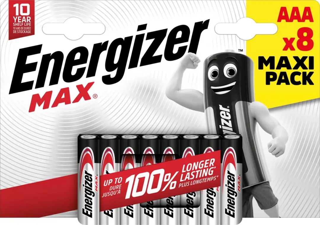Energizer Max AAA LR03 Alkaline Batterijen