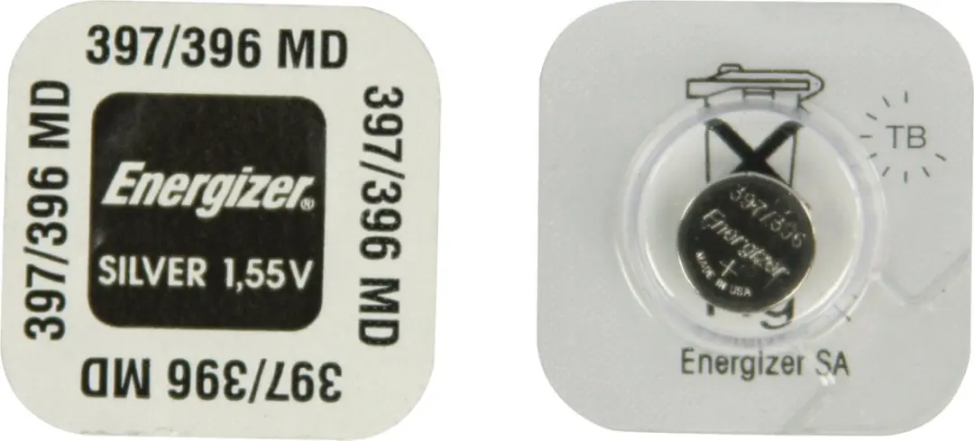 Energizer 397/396 Zilveroxide Batterij