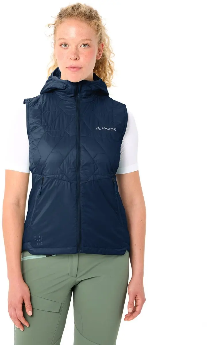 VAUDE Freney V Mouwloos Damesjack - Dark Sea - 40 - afbeelding 6 van 6